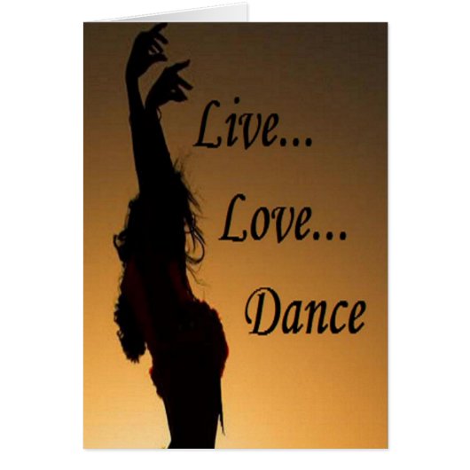 Liv Love Dance Cards (Front)