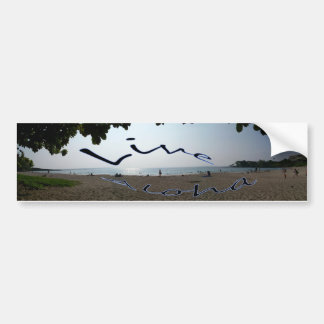 Live Aloha Bumper Sticker