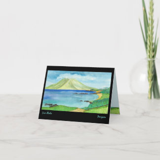 Live Aloha greeting card, painting of South Maui Card