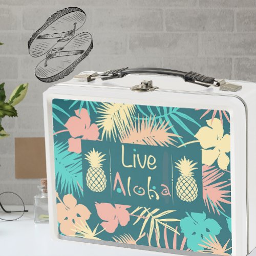 Live Aloha Hawaiian Lunchbox