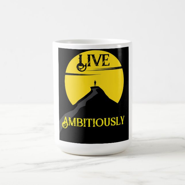 Live Ambitiously Coffee Mug (Center)