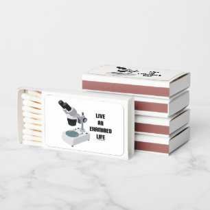 Live An Examined Life Advice Compound Microscope Matchboxes
