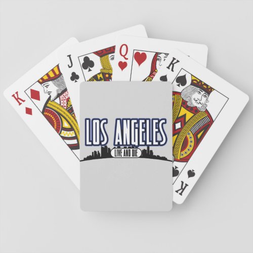 Live and Die In LA Playing Cards