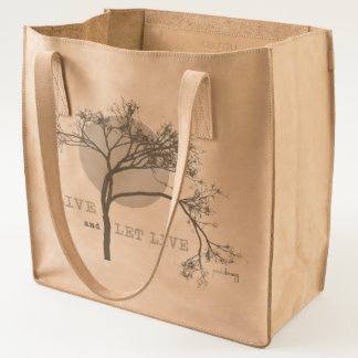 Live and Let Live (Recovery Silhouettes) Tote