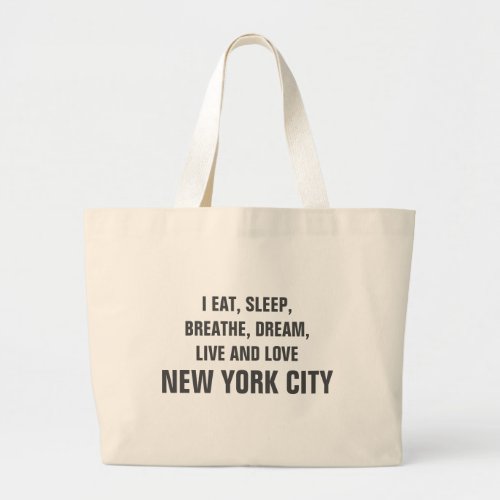 Live and Love New York City Tote Bag