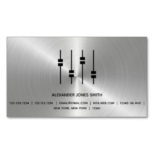 Live Audio Business Card Magnet