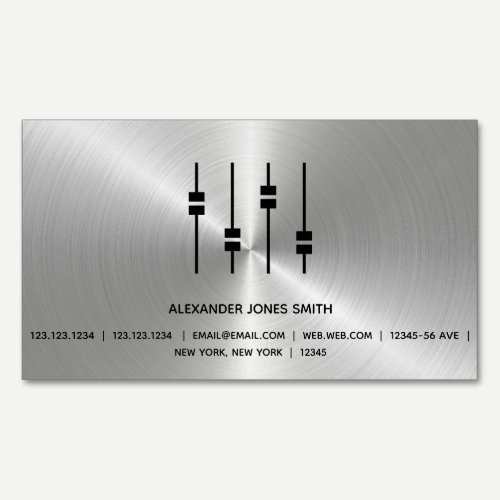 Live Audio Business Card Magnet