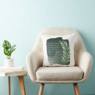 Live Boldly Wildly Beautifully Throw Pillow