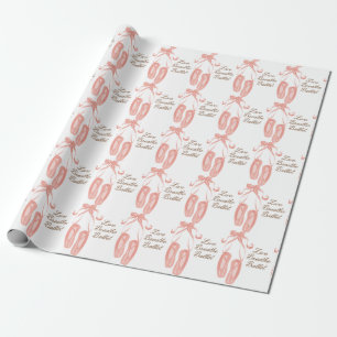 Live Breathe Ballet Wrapping Paper