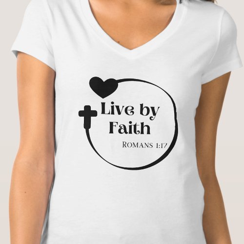 Live By Faith T_Shirt