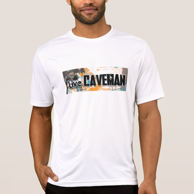 Live Caveman T-Shirt (Front)