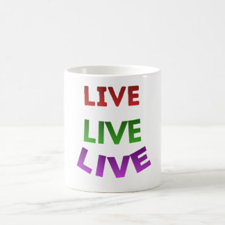 Live coffee mug