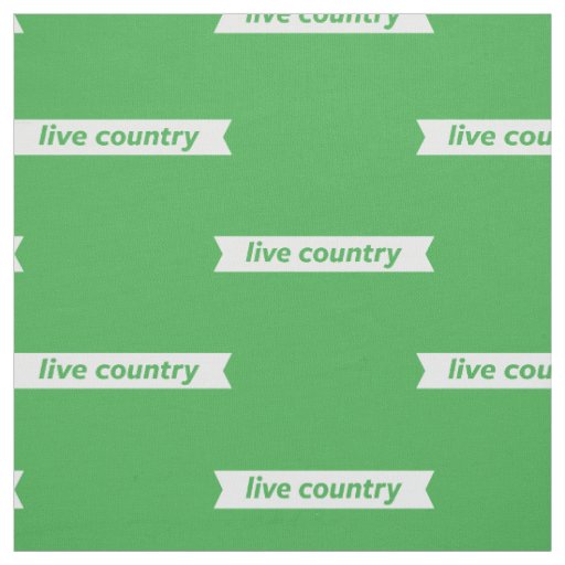 Live Country Fabric