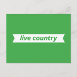 Live Country Postcard