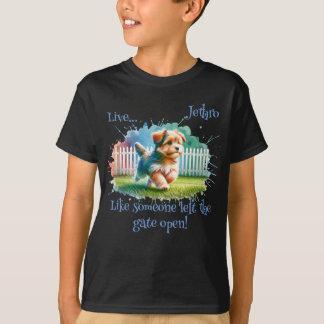"Live..." Customizable Boy's T-Shirt