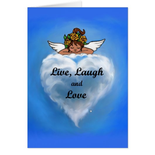 Live Ethnic Angel Cards (Front)