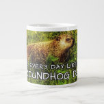 Live every day like it's Groundhog Day! mug
