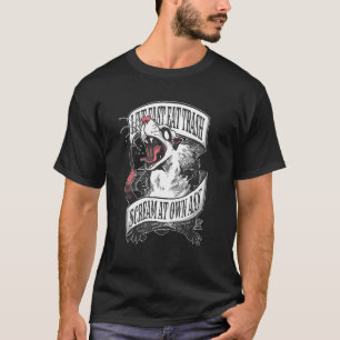 Live Fast Eat Trash Possum Vintage Opossum T-Shirt