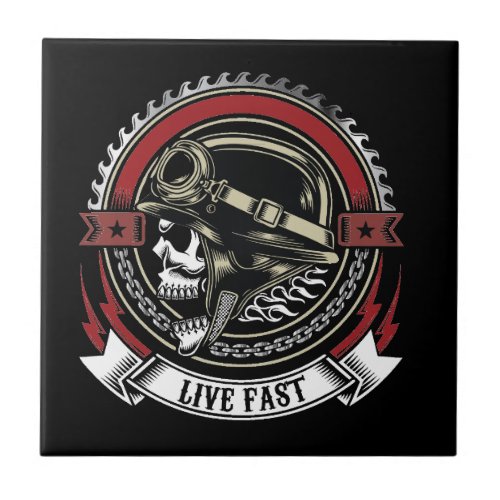 Live Fast Tile