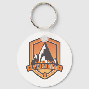 Live for Adventure Keychain