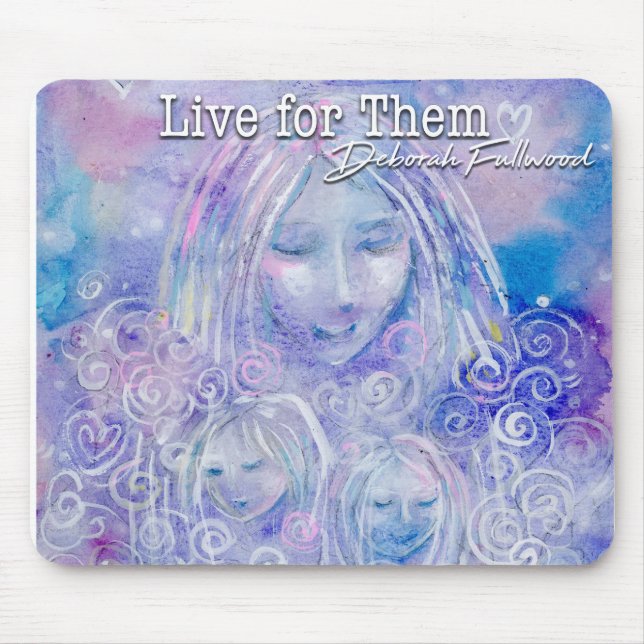 Live for Them Mouse Pad (Front)