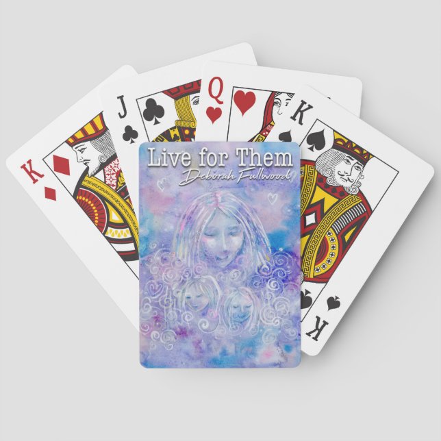 Live for Them  Poker Cards (Back)