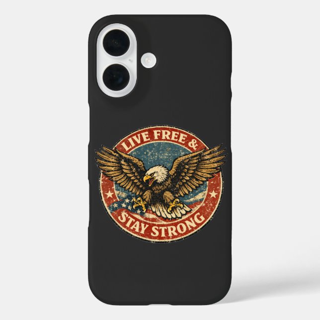 Live Free Case-Mate iPhone Case (Back)