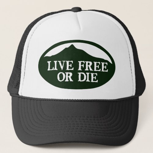 Live Free Monadnock Trucker Hat