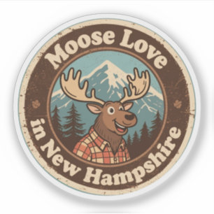 Live Free NH - Granite State Gift Sticker
