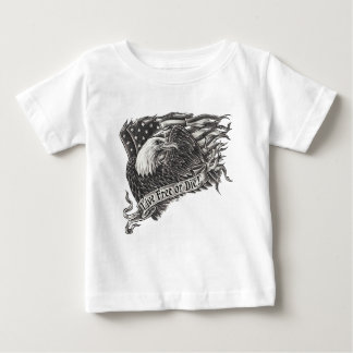 Live Free or Die Eagle Baby T-Shirt