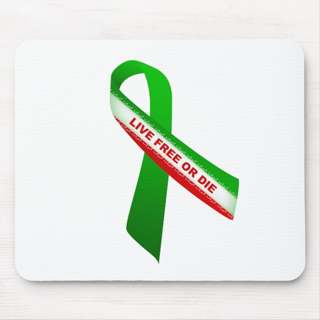 Live Free or Die Mouse Pad (Front)