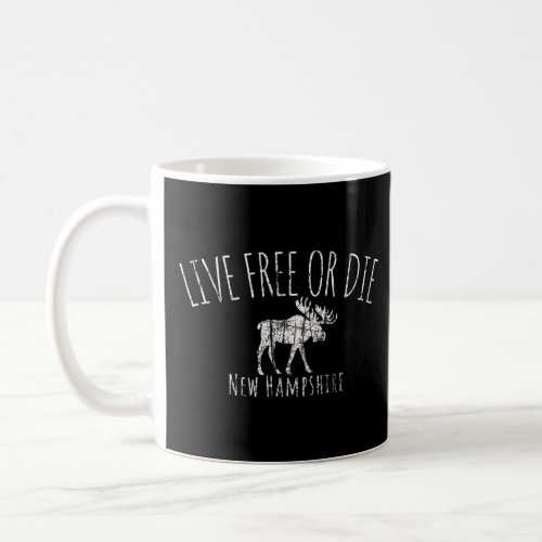 Live Free or Die New Hampshire  Coffee Mug