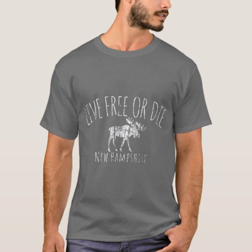 Live Free or Die New Hampshire T_Shirt
