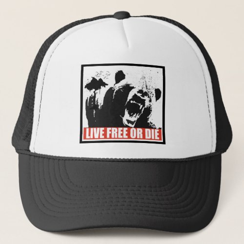 Live Free Or Die Trucker Hat