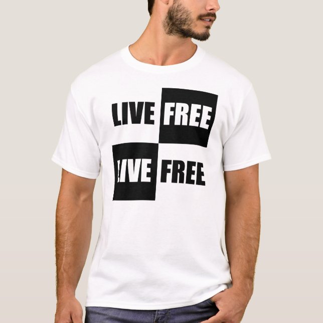 Live Free Tee (Front)