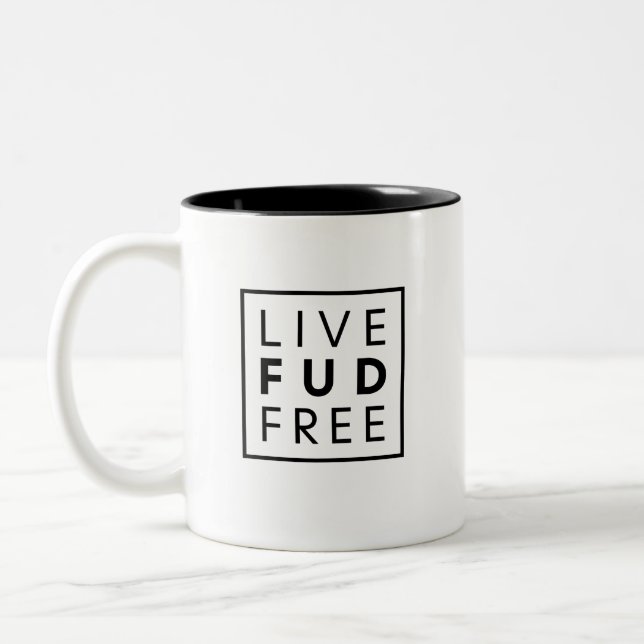 Live FUD Free Signature Mug (Left)