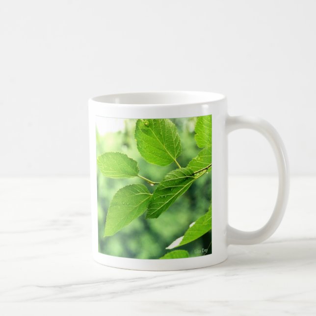 'Live Green' Mug (Right)