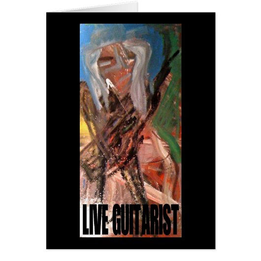 LIVE GUITARIST CARDS (Front)
