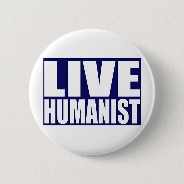 Live Humanist Button (Front)