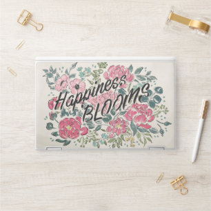 Live in Bloom Happiness Blooms HP Laptop Skin