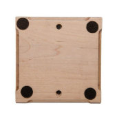 Live In My Heart Small Maple Wood Pet Urn (Base)