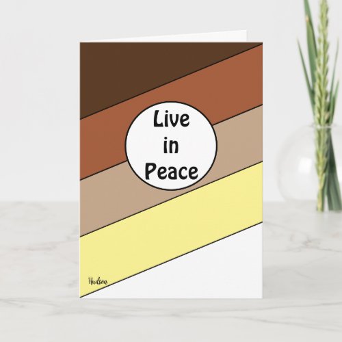 Live in Peace_ Racial Harmony Card