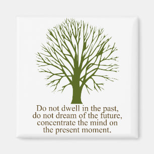 Live in the Present Moment Magnet