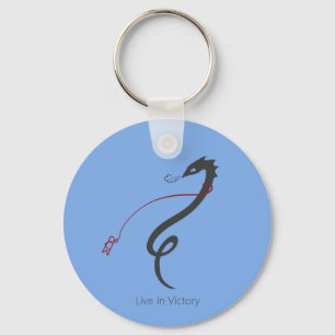 Live In Victory Keychain