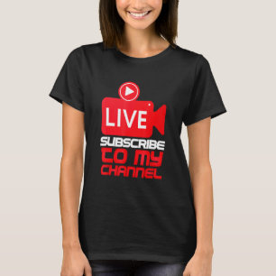 Live Irl Streaming Streamer Creator Blogger 1 T-Shirt
