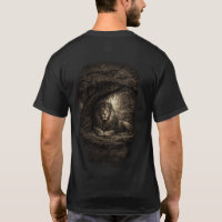 Live It, Feel It Lion Graphic