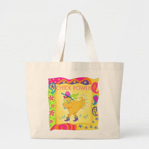 Live It Up Chick Power Tote Bag