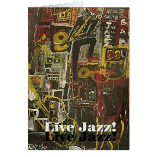 LIVE JAZZ CARDS (Front)
