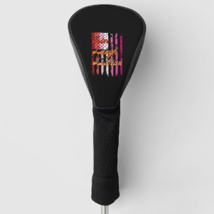 Live laugh LESBIAN Flag Patriotic lgbt Golf Head Cover