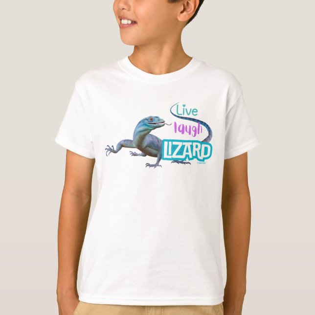 Live Laugh Lizard T-Shirt (Front)